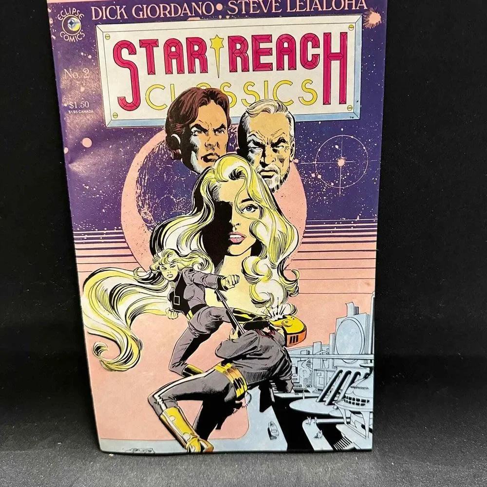 Star Reach Classics No. 2 April 1984 Stephanie Starr Eclipse Comic Books‎